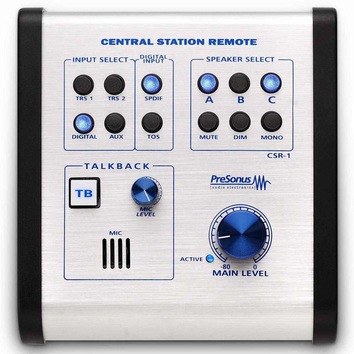 Presonus Central Station Plus Passive Monitor Controller