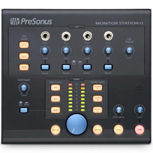 Monitor Controllers - PreSonus Monitor Station V2 Desktop Studio Control Centre