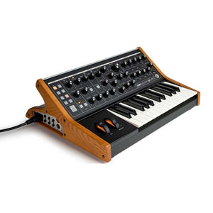 Moog Subsequent 25 paraphonic analog synthesizer Angle