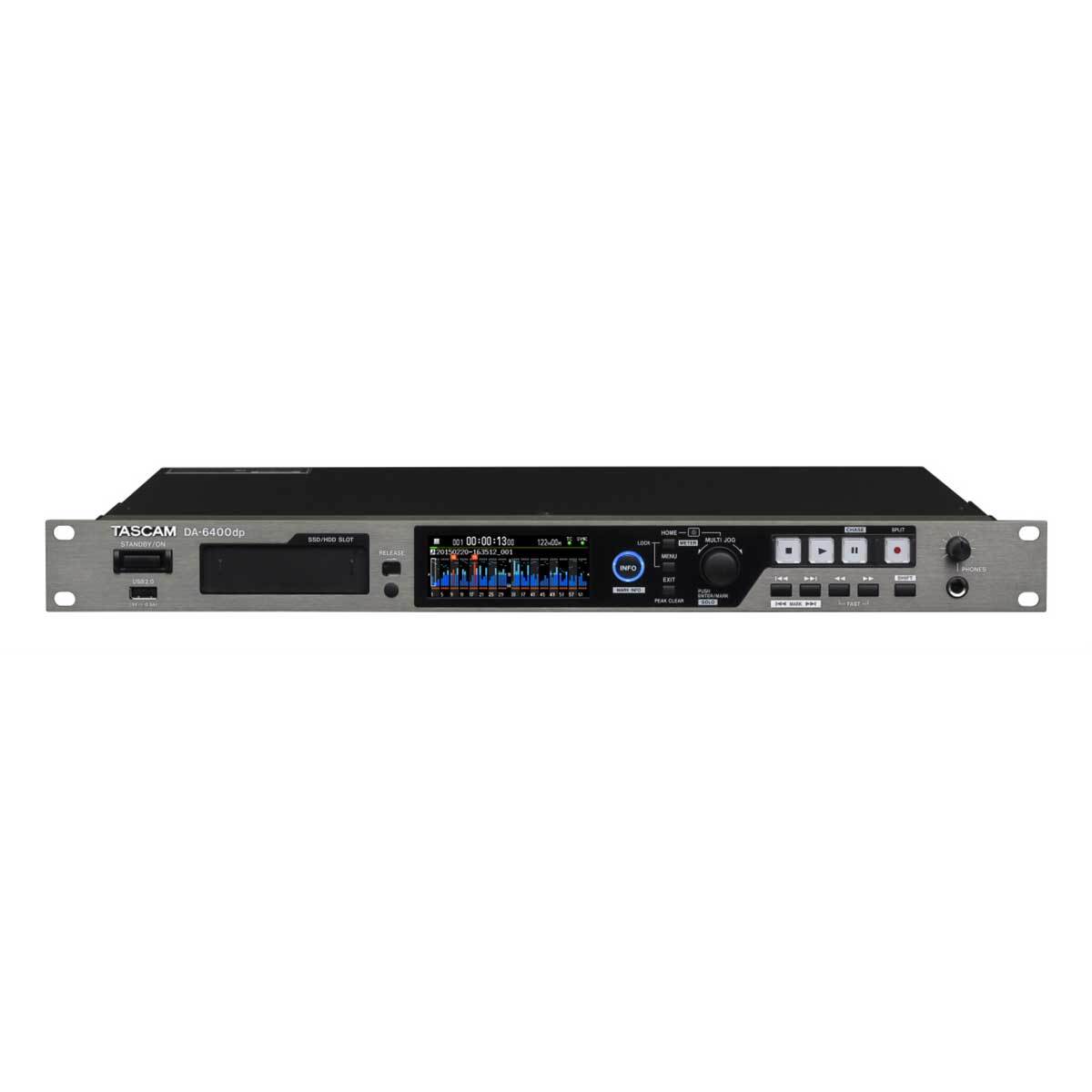 Multitrack Recorders - TASCAM DA-6400 Compact 64-channel Digital Multitrack Recorder/player For Live And Broadcast Applications