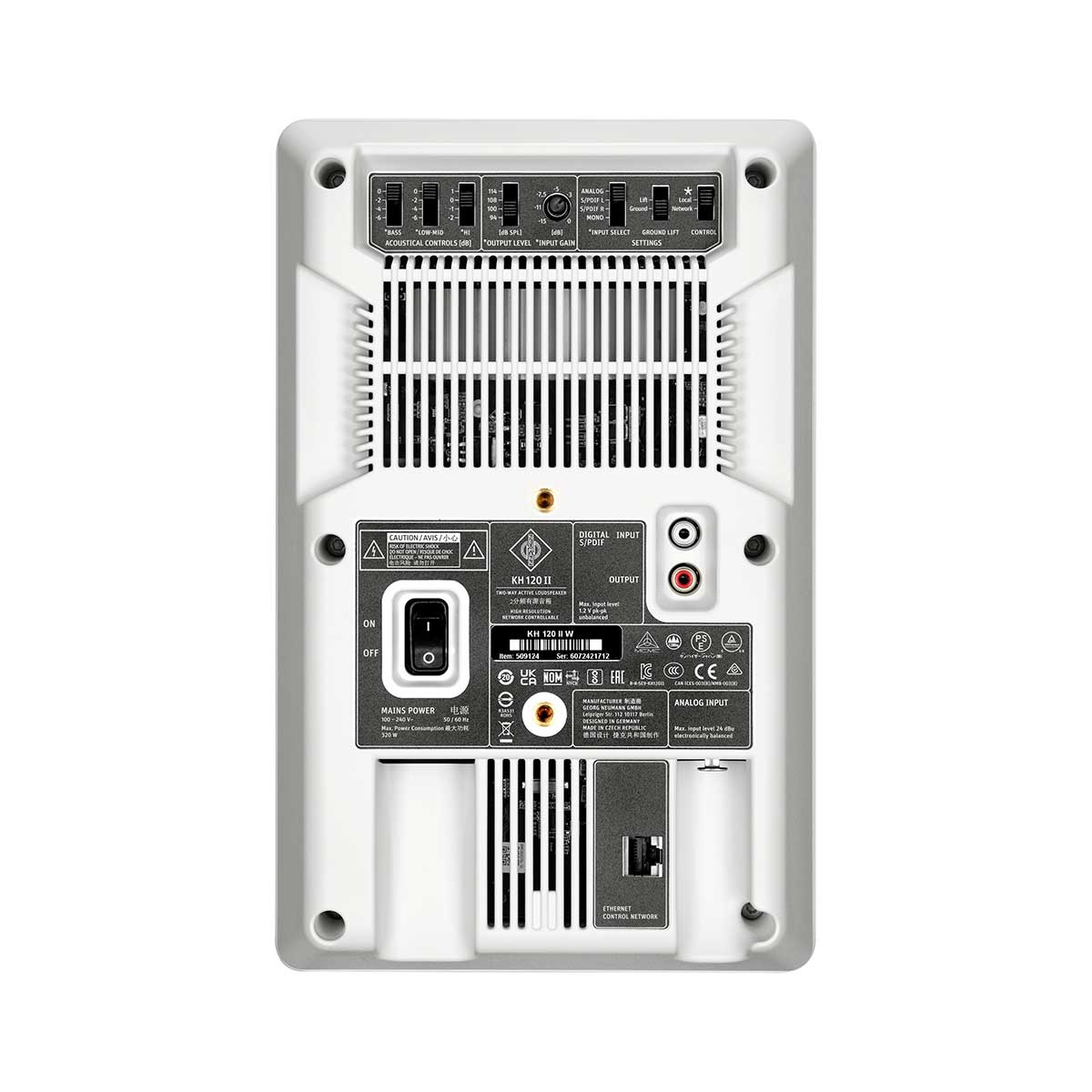 Neumann KH 120-II Studio Monitor - White