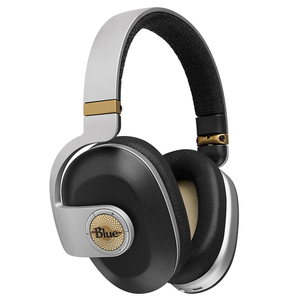 Noise Cancelling Headphones - Blue Satellite Premium Wireless Noise-Cancelling Headphones With Audiophile Amp - BLACK