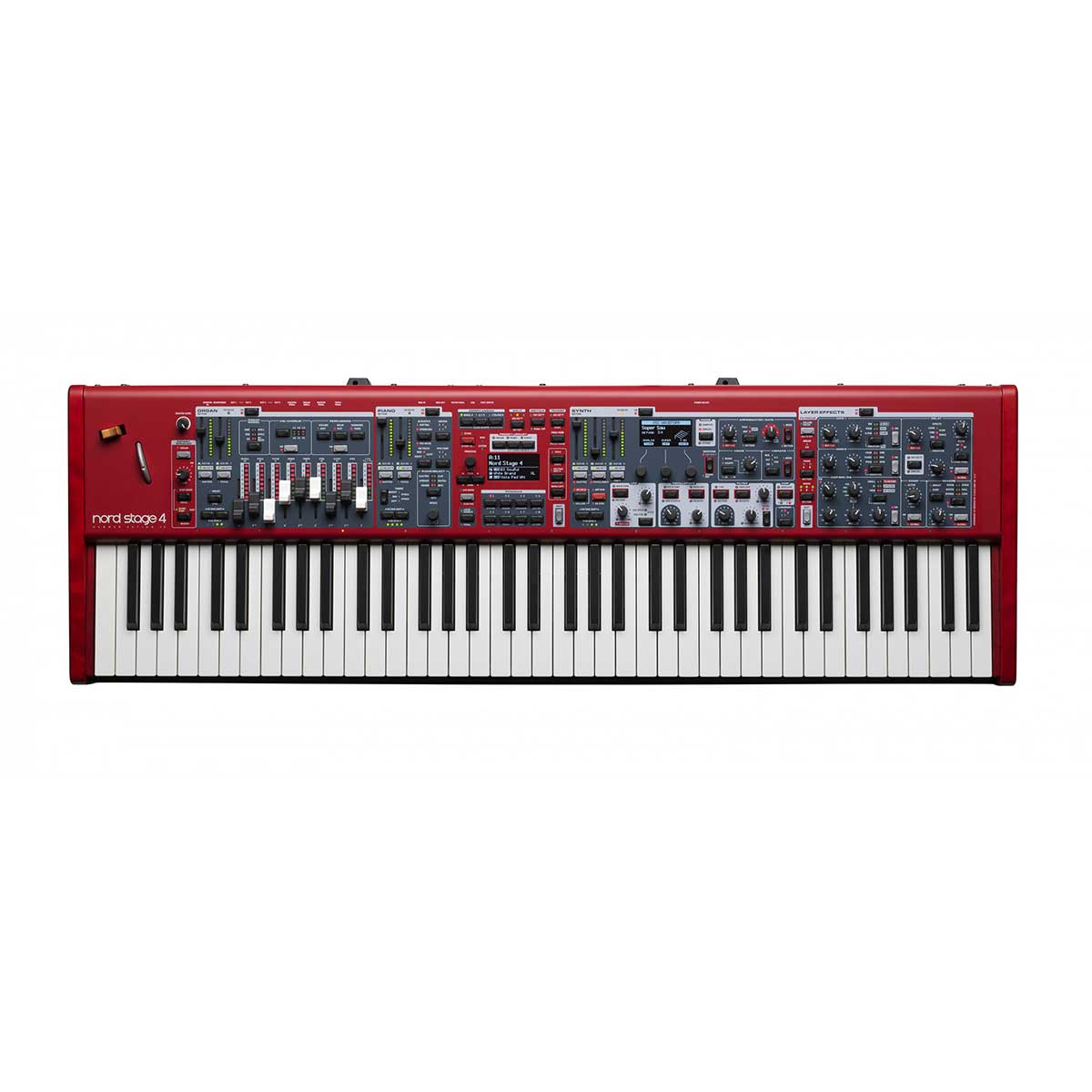 Nord Stage 4 73 Stage Piano with 73-note fully weighted Triple Sensor keybed