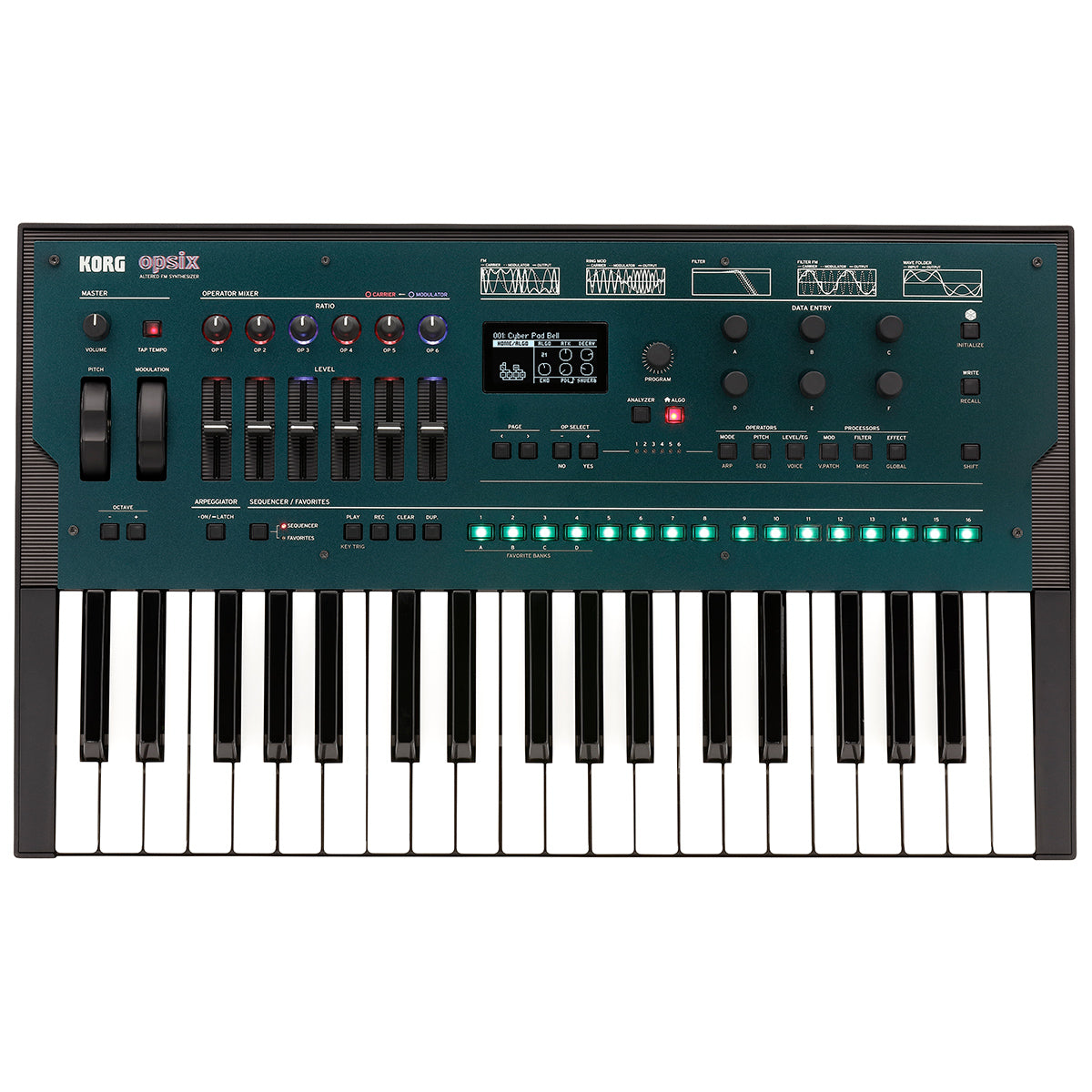 Korg Opsix six-operator FM synthesizer