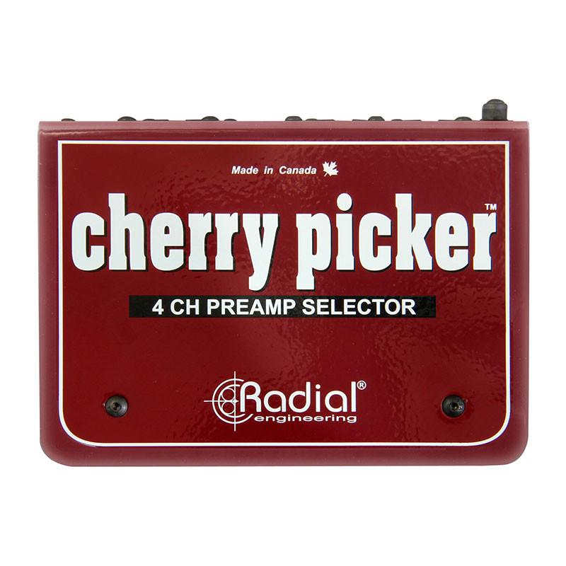 Radial Engineering Cherry Picker Mic Pre-Amp Selector (Passive) - OPEN BOX