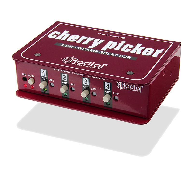 Outboard Accessories - Radial Engineering Cherry Picker Mic Pre-Amp Selector
