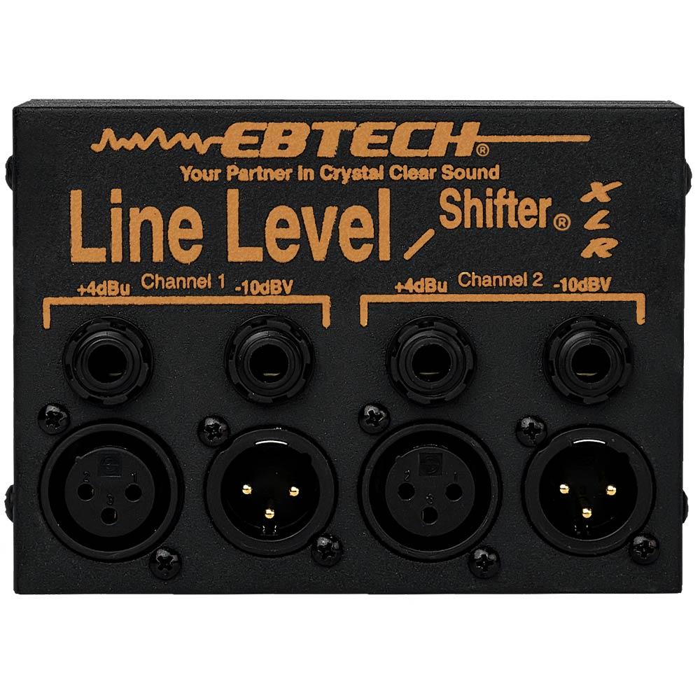 PA Accessories - EBTECH LINE LEVEL SHIFTER LLS-2-XLR (2 Ch Box With XLR)
