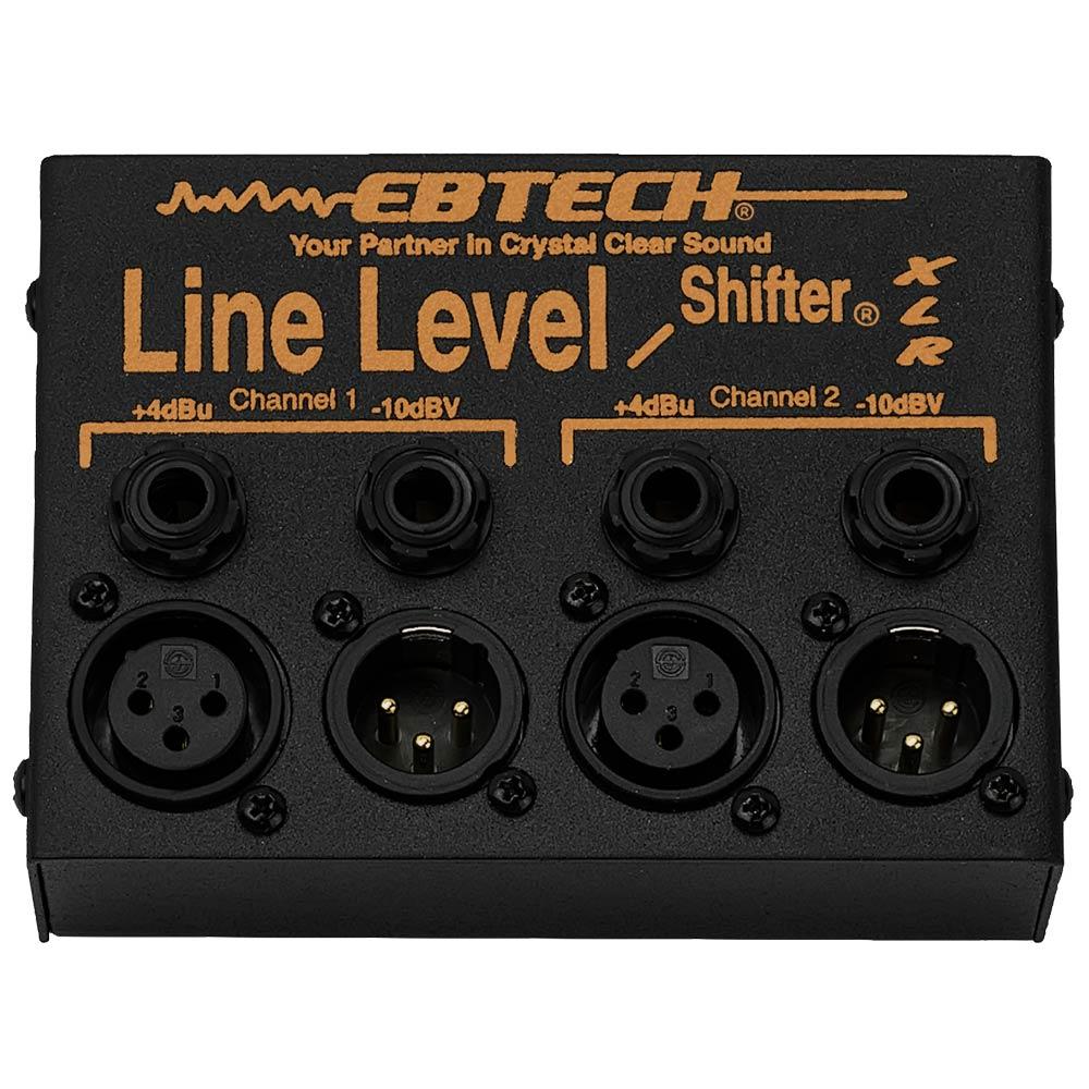 PA Accessories - EBTECH LINE LEVEL SHIFTER LLS-2-XLR (2 Ch Box With XLR)