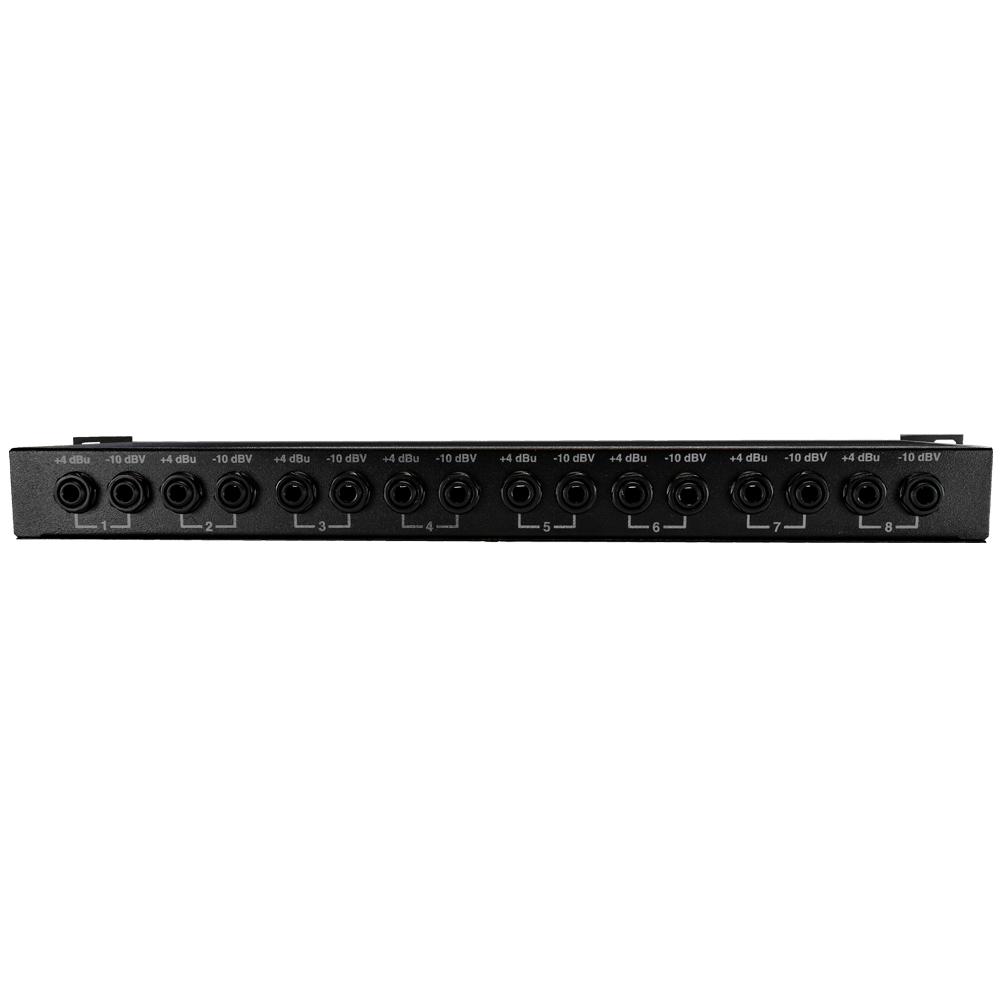 PA Accessories - EBTECH LINE LEVEL SHIFTER LLS-8 (8 Channel Rack With TRS)
