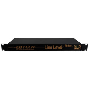 PA Accessories - EBTECH LINE LEVEL SHIFTER LLS-8-XLR (8 Ch Rack With XLR)