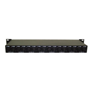 PA Accessories - EBTECH LINE LEVEL SHIFTER LLS-8-XLR (8 Ch Rack With XLR)