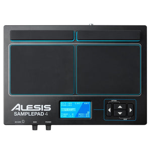 Percussion Controllers - Alesis SAMPLEPAD 4 4-Pad Percussion And Sample-Triggering Instrument