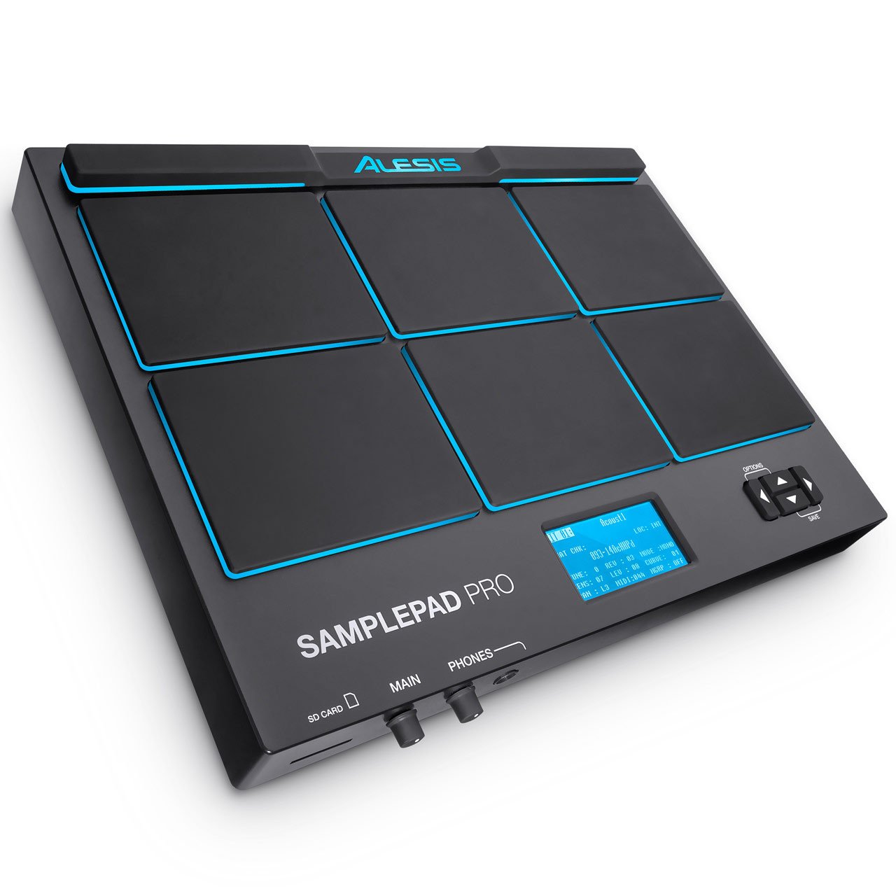 Percussion Controllers - Alesis SamplePad Pro 8-Pad Percussion And Sample-Triggering Instrument