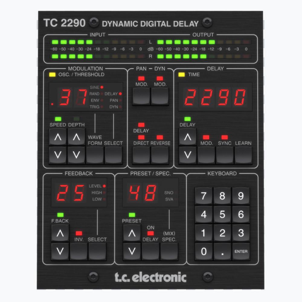 Plug-in Effects - TC Electronic TC2290-DT Dynamic Delay Plug-In With Dedicated Desktop Interface