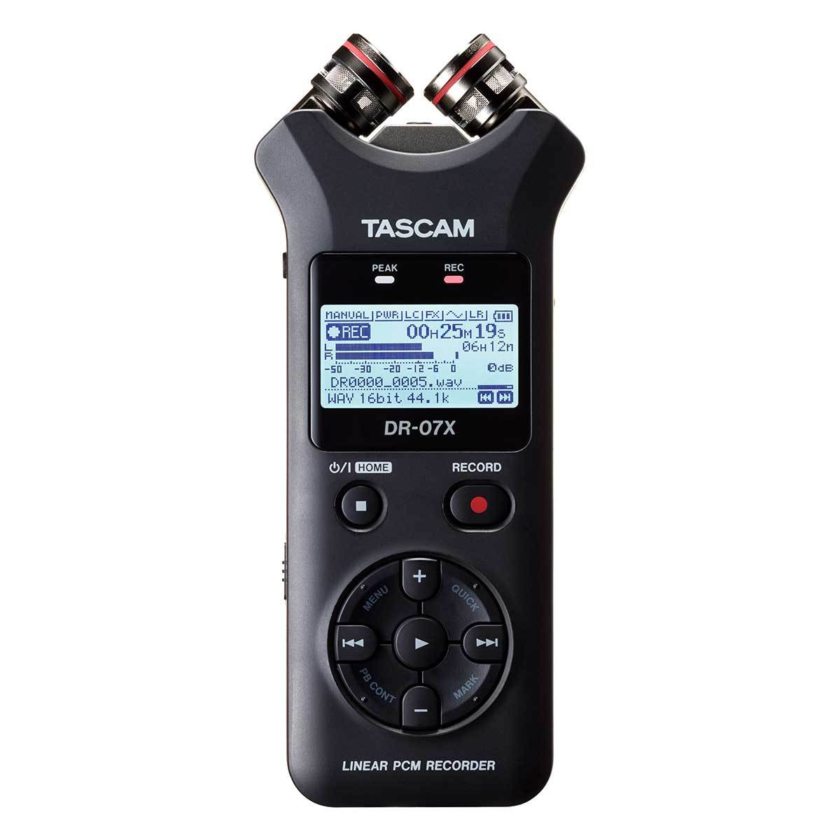 Portable Recorder - Tascam DR-07X Stereo Handheld Recorder & USB Audio Interface