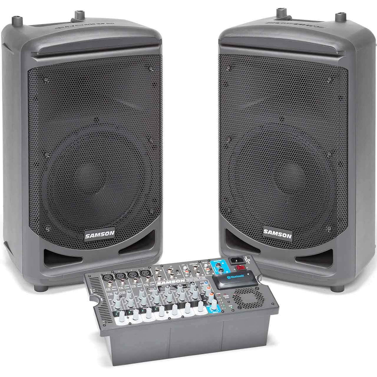 Powered PA Speakers - Samson Expedition XP1000 - 1000-Watt Portable PA