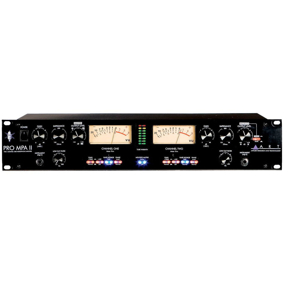 Preamps/Channel Strips - ART Pro MPA-II Two Channel Mic Preamp
