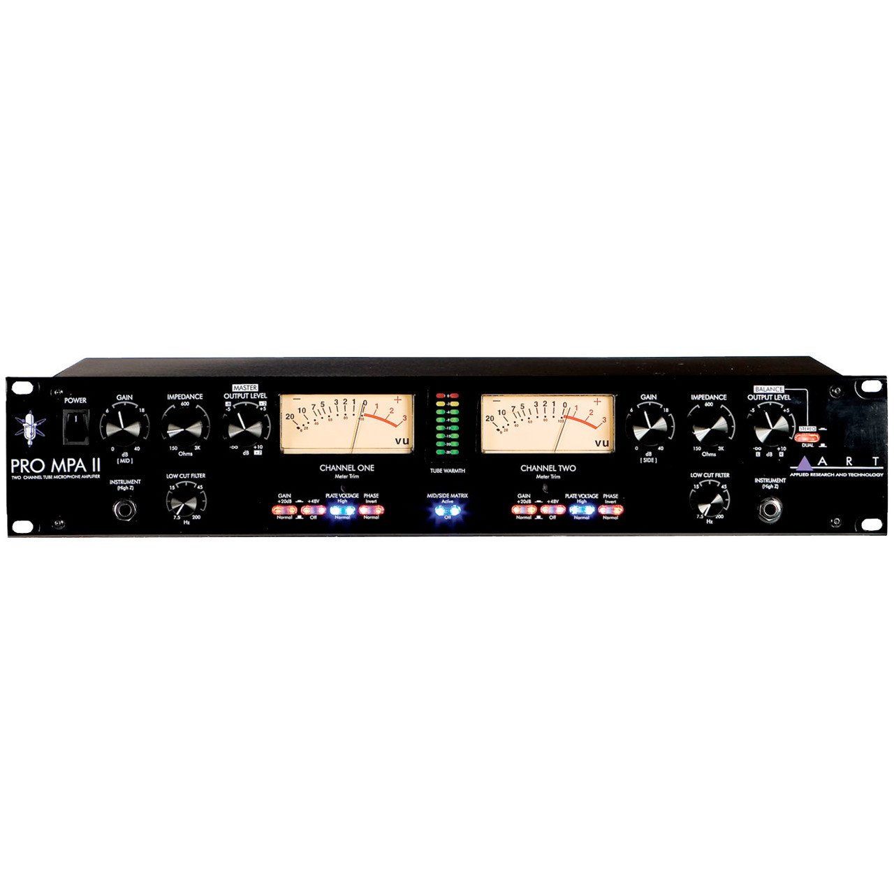 Preamps/Channel Strips - ART Pro MPA-II Two Channel Mic Preamp