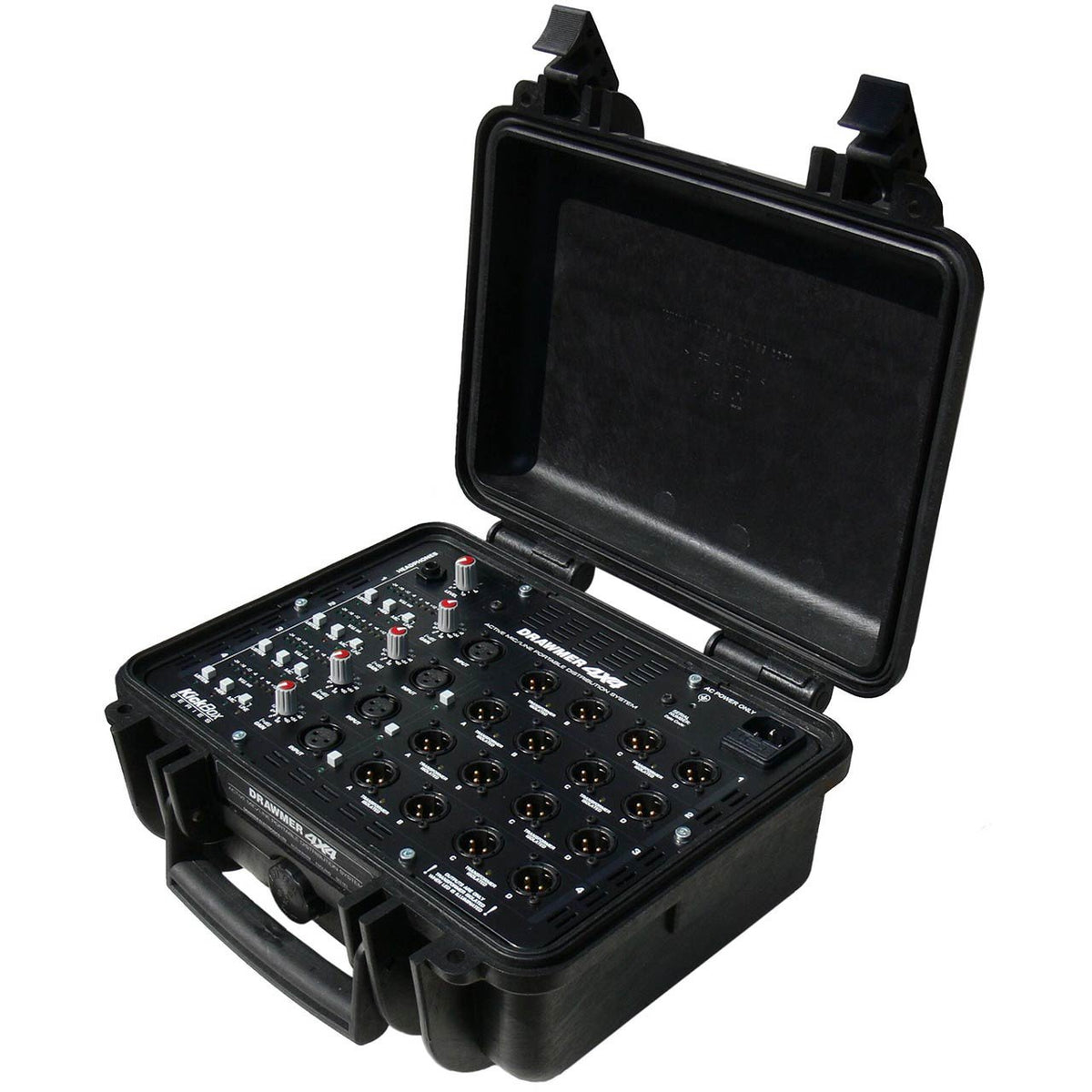 Preamps/Channel Strips - Drawmer Kickbox 4X4 - Portable Active Splitter