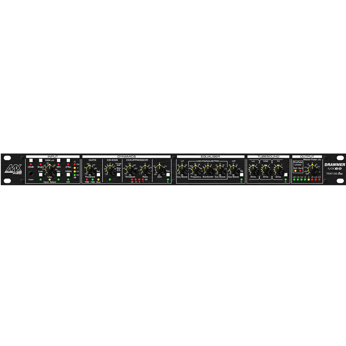 Preamps/Channel Strips - Drawmer MX60 Pro Channel Strip