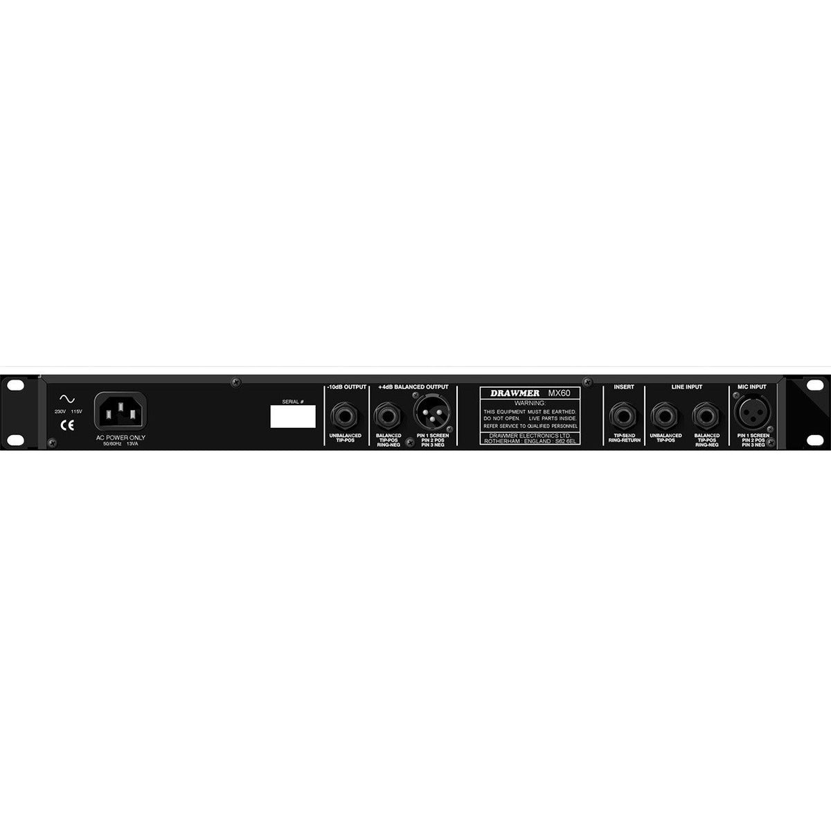 Preamps/Channel Strips - Drawmer MX60 Pro Channel Strip