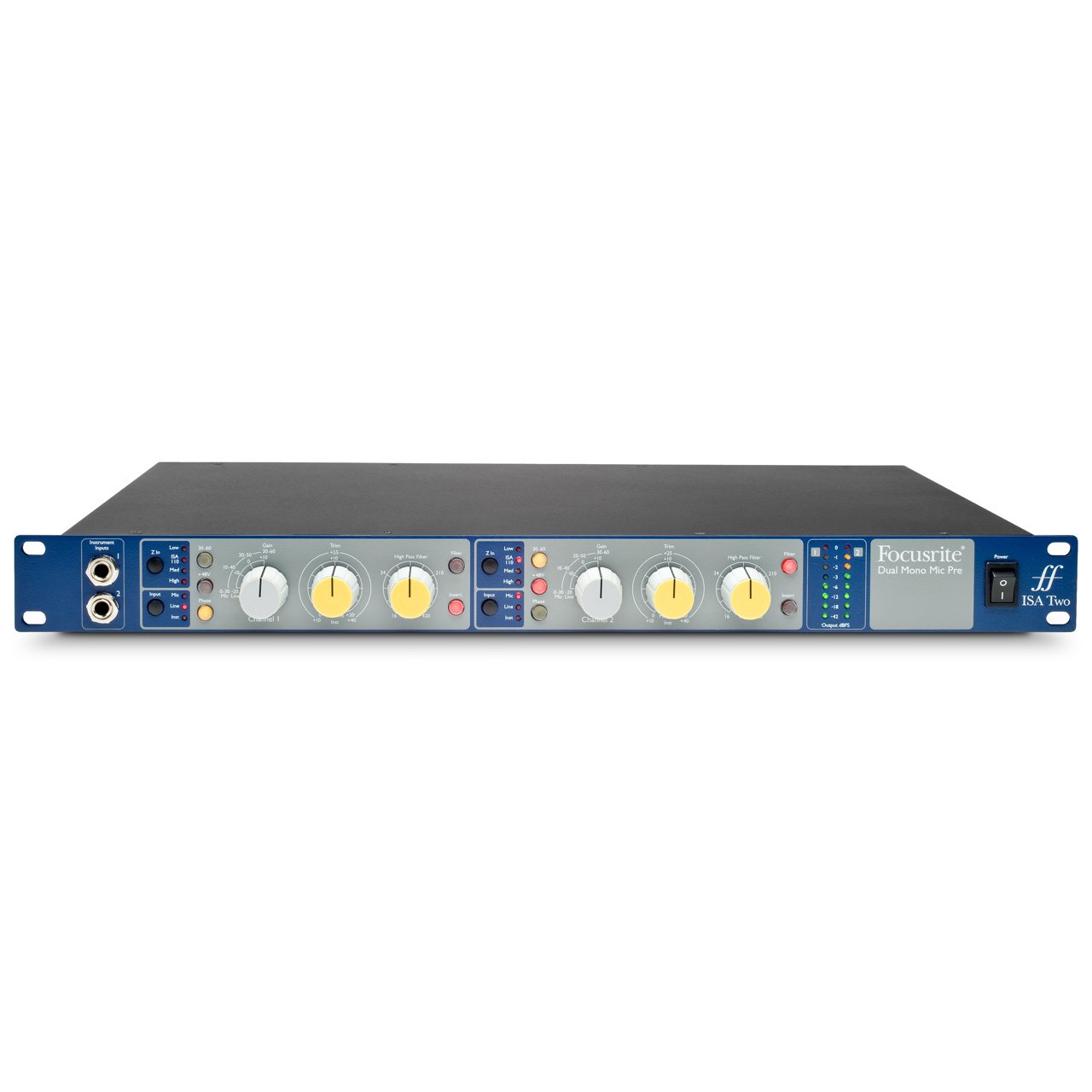 Preamps/Channel Strips - Focusrite ISA Two - Dual Channel Mic Pre