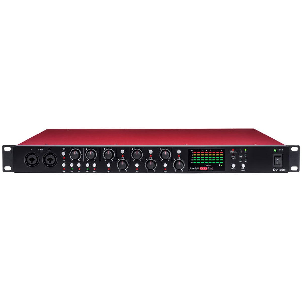 Preamps/Channel Strips - Focusrite Scarlett OctoPre - 8-channel Mic Preamp With ADAT Connectivity