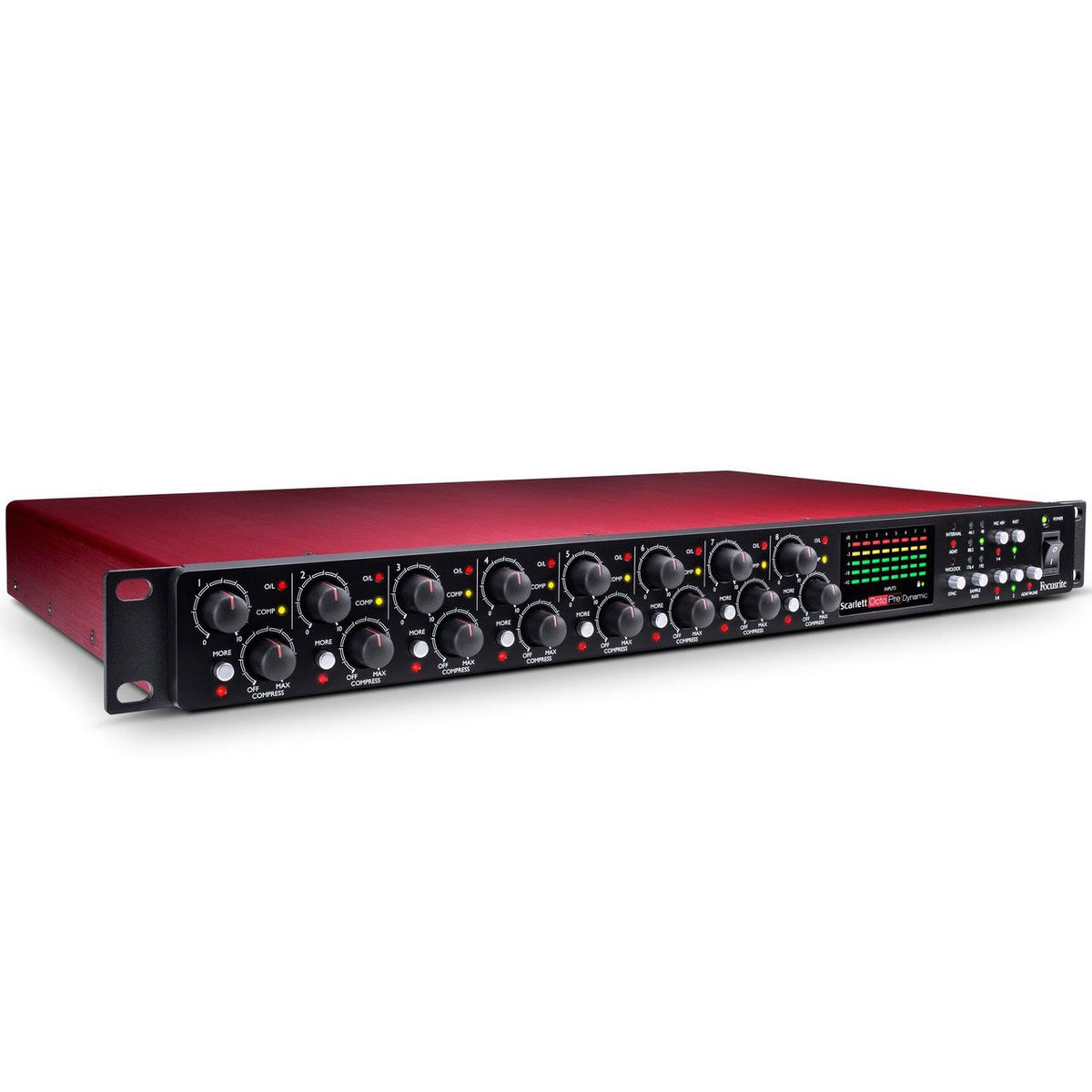 Preamps/Channel Strips - Focusrite Scarlett OctoPre Dynamics 8-channel Mic-Pre / Convertor / Compressor