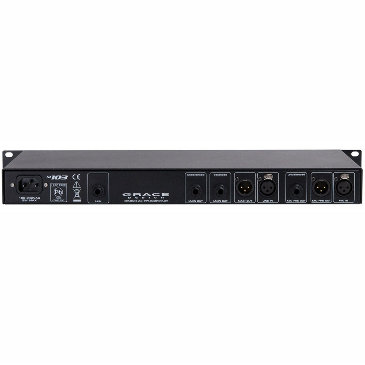 Grace Design m103 Channel Strip Sounds Easy