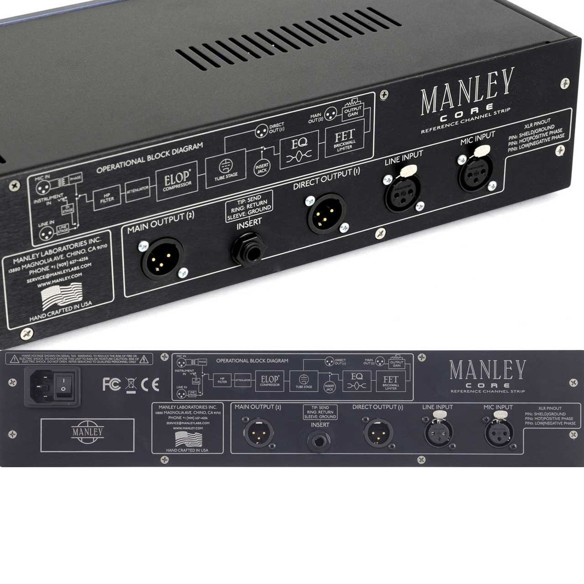 Preamps/Channel Strips - Manley CORE Reference Channel Strip