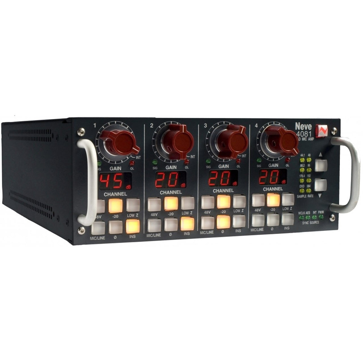 Preamps/Channel Strips - Neve AMS 4081 Quad Mic Preamp