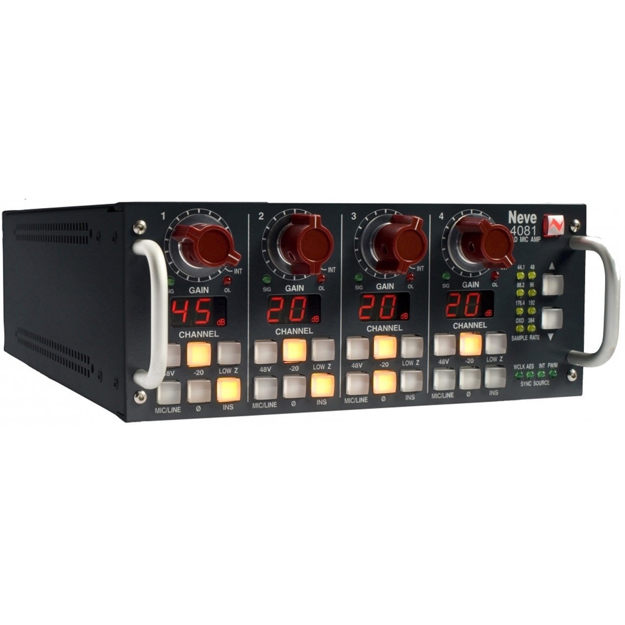 Preamps/Channel Strips - Neve AMS 4081 Quad Mic Preamp