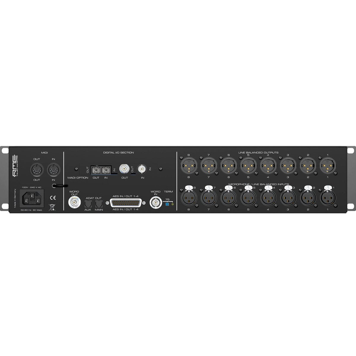 Preamps/Channel Strips - RME Micstasy 24-Bit/192kHz 8-Channel Full Range Preamp & AD Converter
