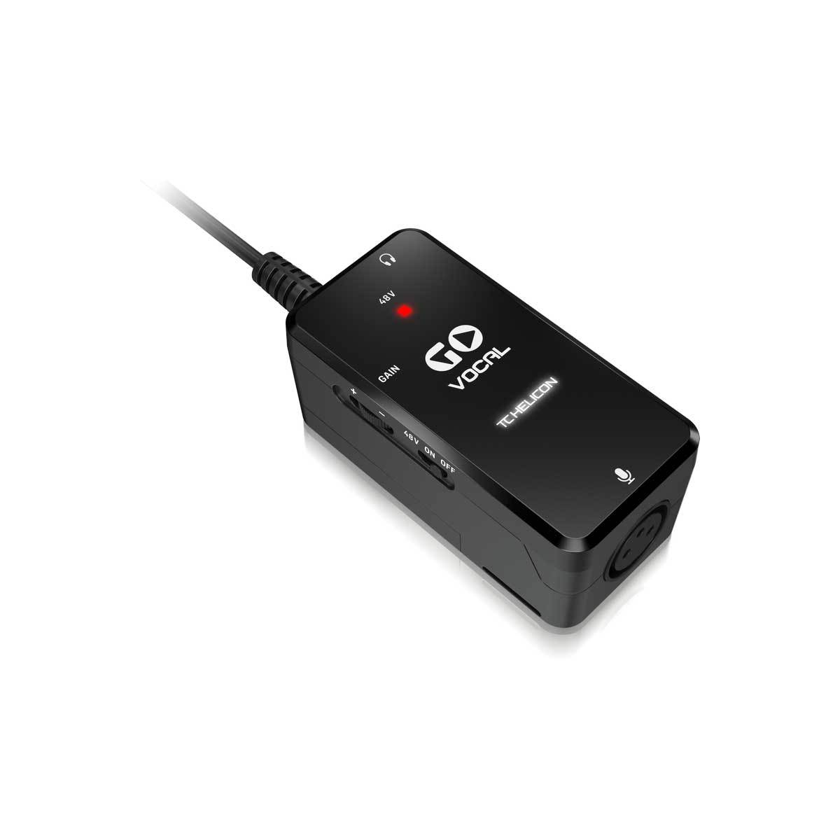 TC Helicon Go Vocal HighQuality Microphone Preamp for Mobile Devices