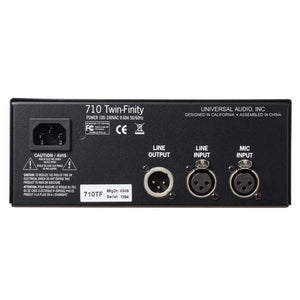 Preamps/Channel Strips - Universal Audio 710 Twin-Finity Mic Preamp & D.I.
