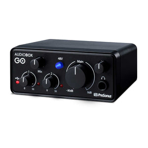 PreSonus Audiobox Go compact 2x2 USB audio interface