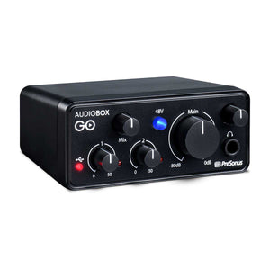 PreSonus Audiobox Go compact 2x2 USB audio interface
