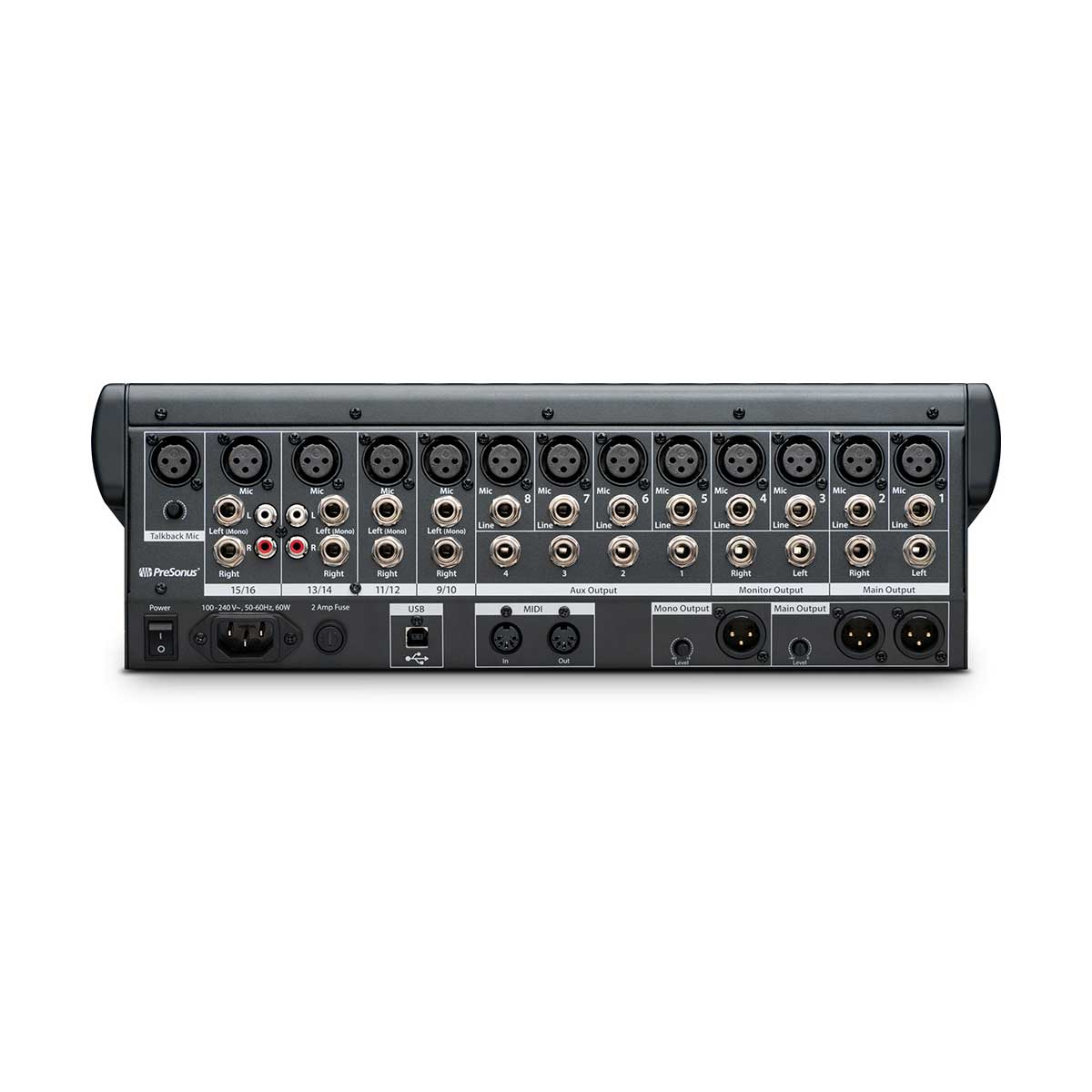 PreSonus StudioLive 16.0.2 USB 16x2 Performance and Recording Digital Mixer
