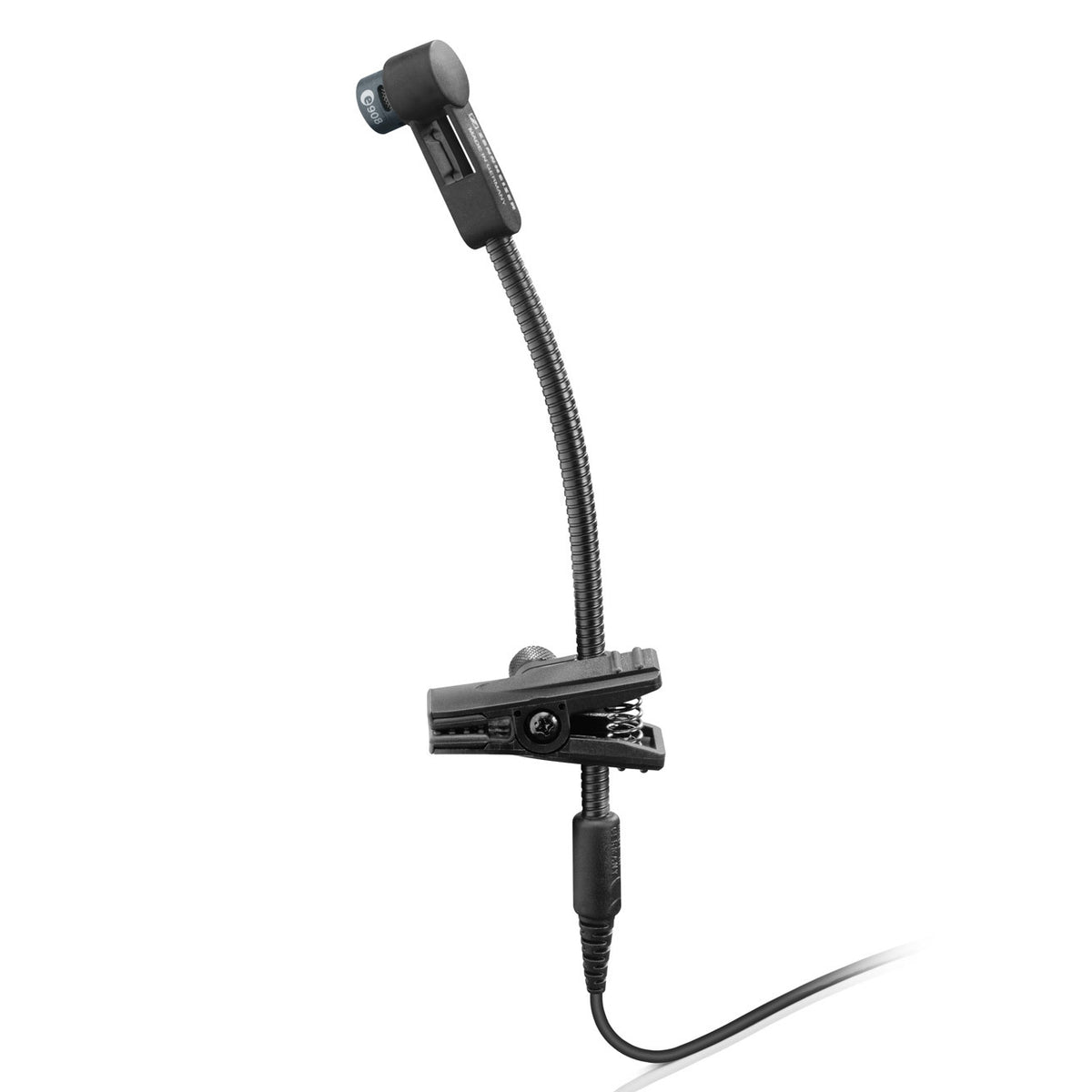 Sennheiser e 908 B ew Condenser Mic for wireless miking of saxophones using an evolution wireless instrument transmitter
