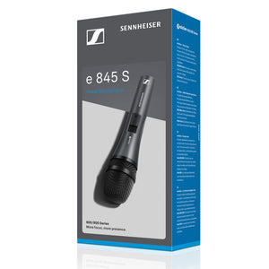 Sennheiser e 845-S Super-Cardiod Vocal Mic with On/Off Switch