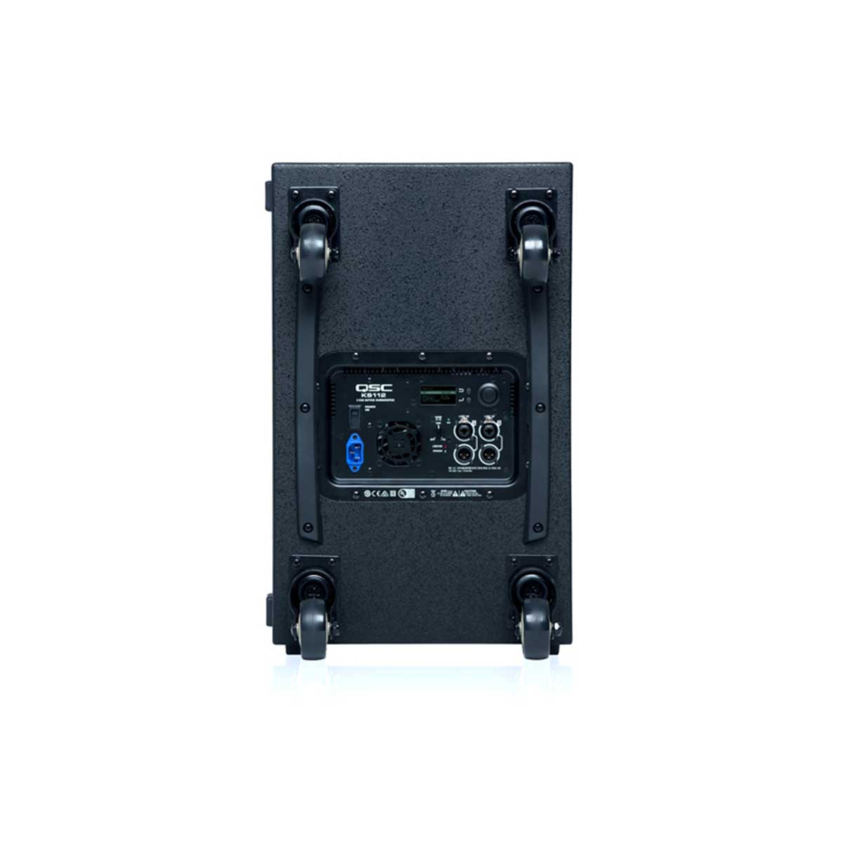 QSC KS112 2000W active Ultra-Compact 12" subwoofer Bottom