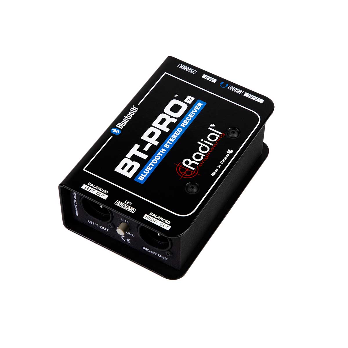 Radial Engineering BT-Pro V2 Stereo Bluetooth Direct Box