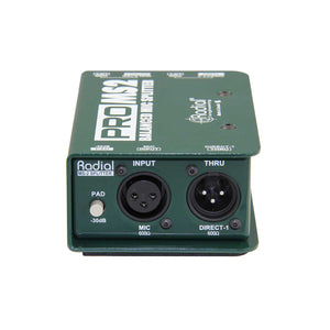 Radial ProMS2 Passive Mic splitter Input