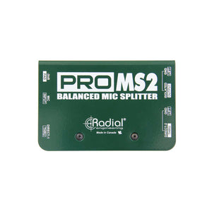 Radial ProMS2 Passive Mic splitter Top