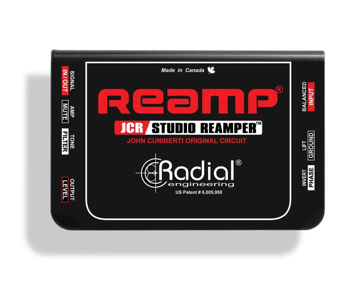Reamping - Radial Reamp JCR Studio Reamper