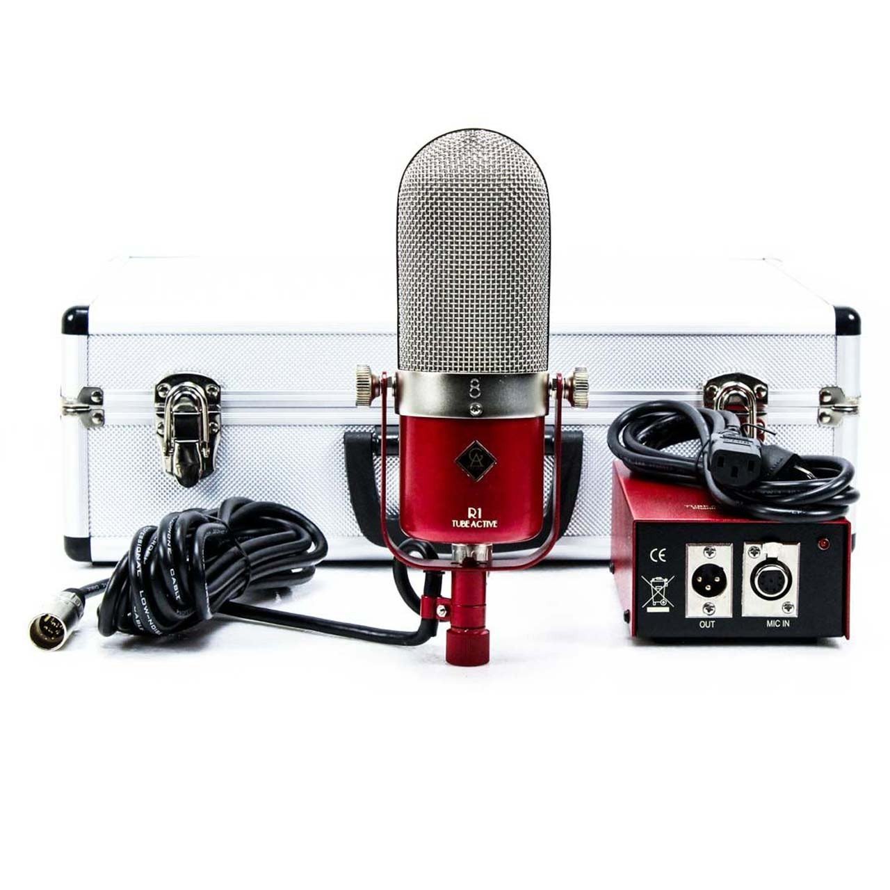 Ribbon Mics - Golden Age Project R 1 Tube Active - Active Ribbon Microphone With Tube Electronics