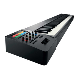 Roland A-88MKII 88-Key MIDI Controller Keyboard Angle 2