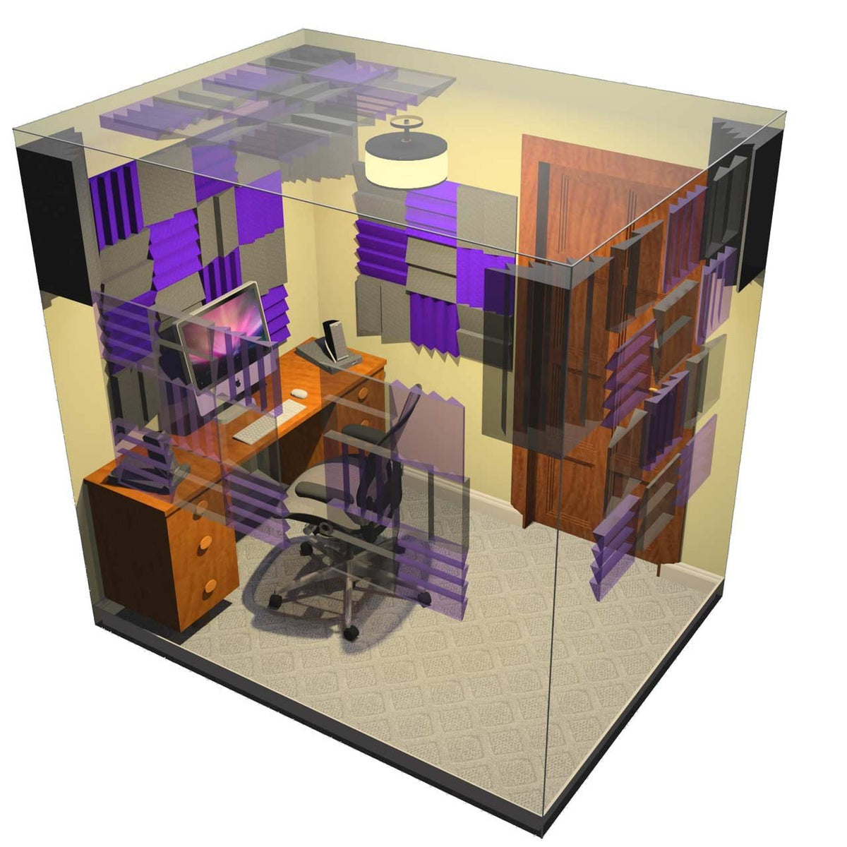 Room Treatment Kits - Auralex Alpha-DST Roominator Kit