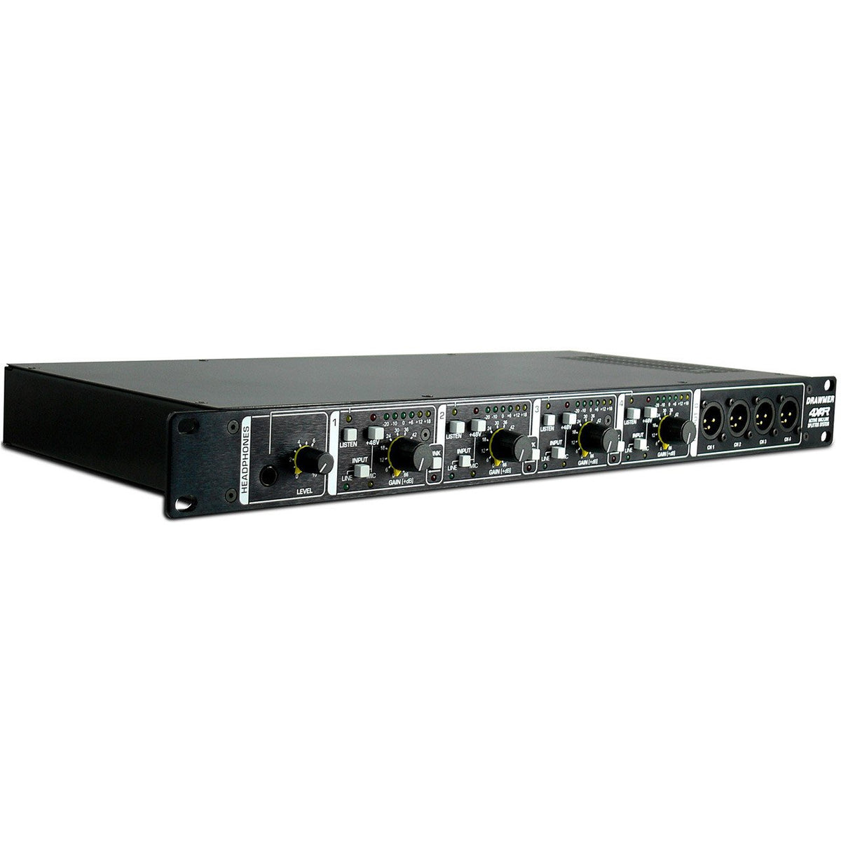 Signal Routing - Drawmer 4X4R - Rackmount Active Splitter