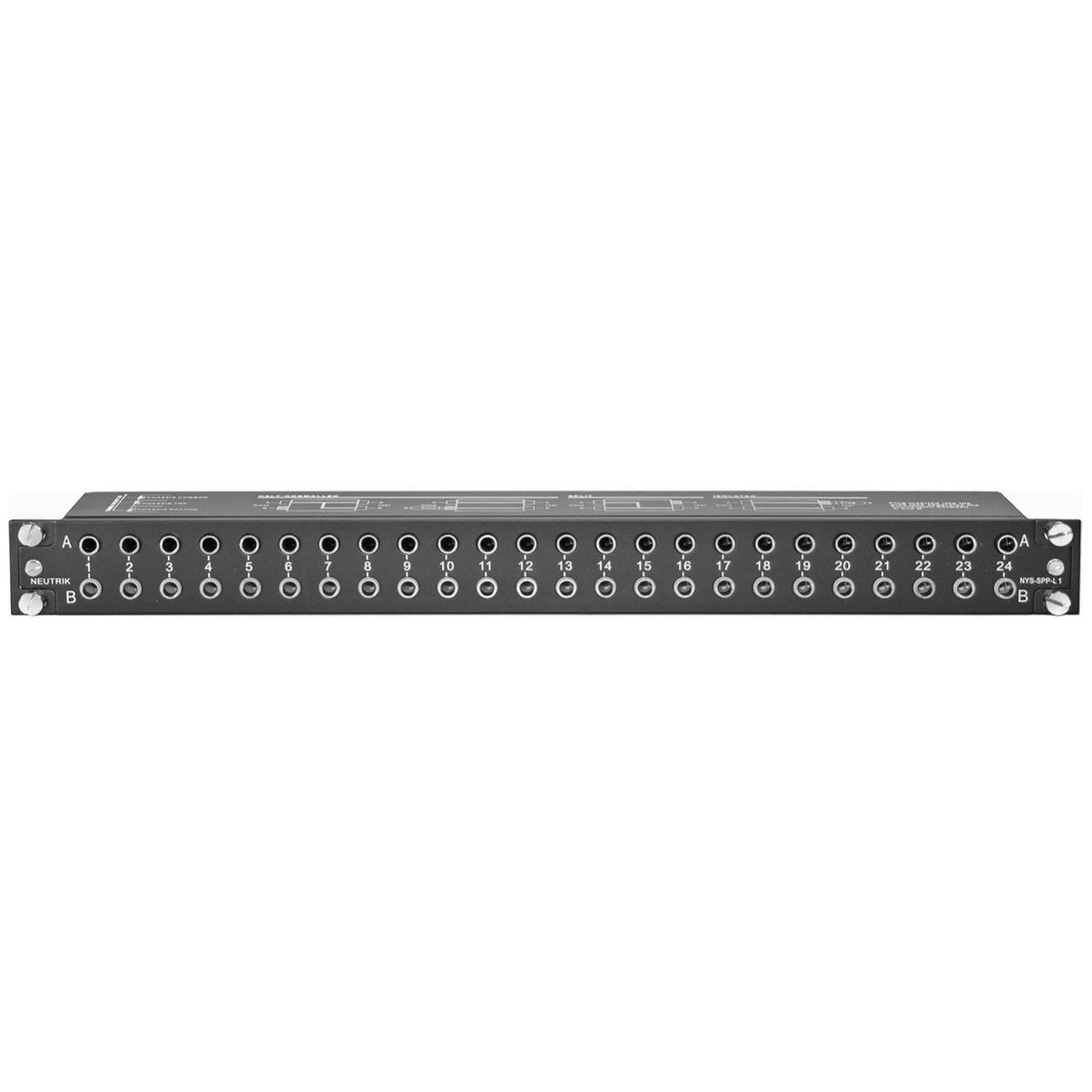 Signal Routing - Neutrik NYS-SPP-L1 - TRS Patch Bay